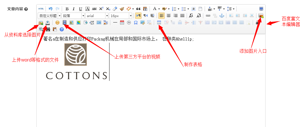 富文本编辑器的功能.png 富文本编辑器的功能.png